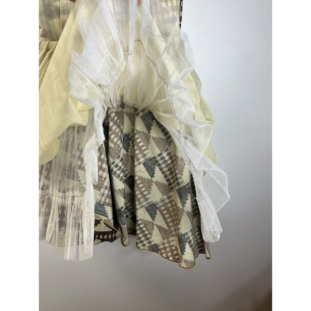 VTG/Retro/Stepford Wife/50s/Statement Dress/Handmade Gorgeous S/M 🤩 - Picture 8 of 13